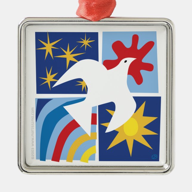 Ornamento do amor da alegria da esperança da paz (Frente)