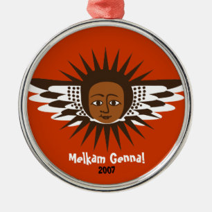 Ornamento do anjo da adopção de Melkam Genna