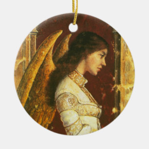 Ornamento do anjo do fresco