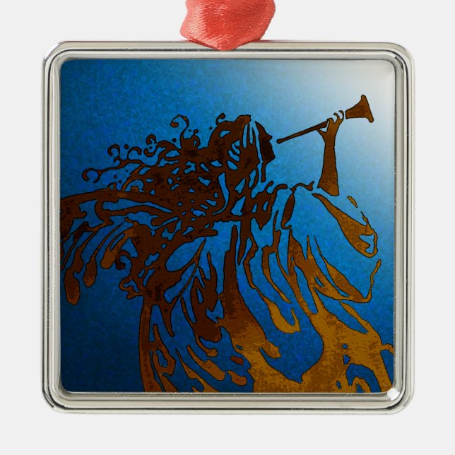 Ornamento do anjo do Natal (Frente)