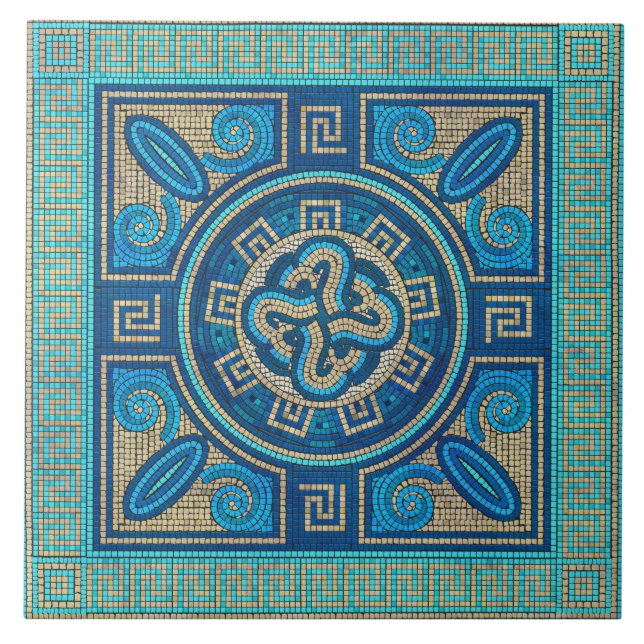 Ornamento do Azulejo Mosaico (Frente)