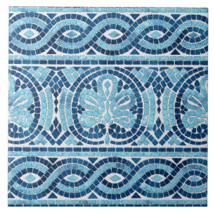 Ornamento do Azulejo Mosaico Grego