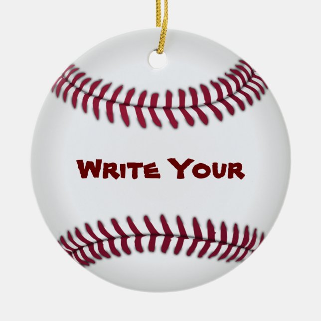 Ornamento do basebol (Frente)