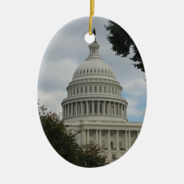 Ornamento do Capitólio do Washington DC (Frente)