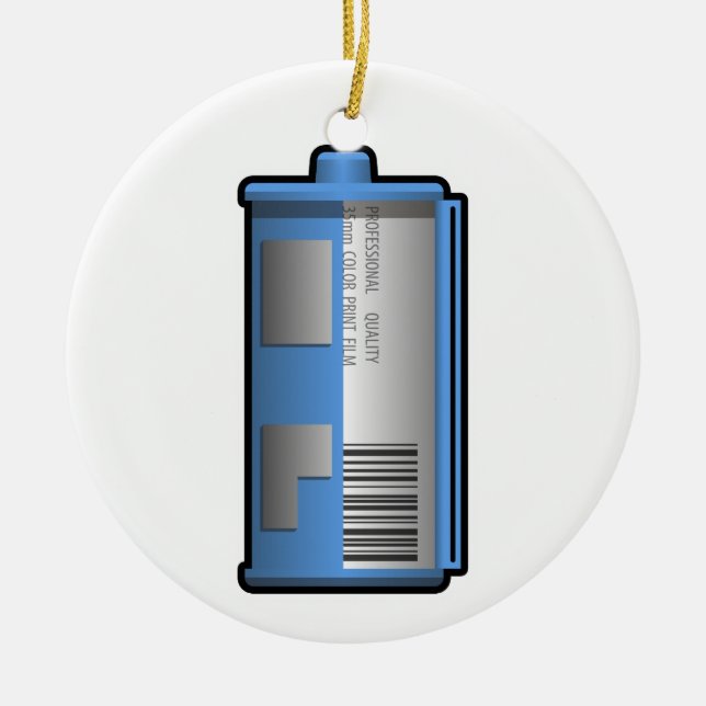 ornamento do cartucho do filme de 35mm (Frente)