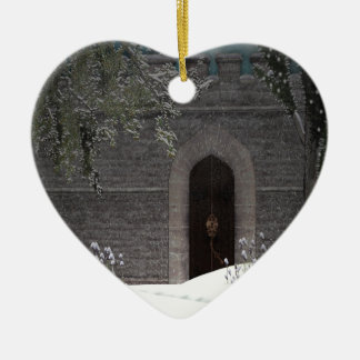 Ornamento do castelo do inverno