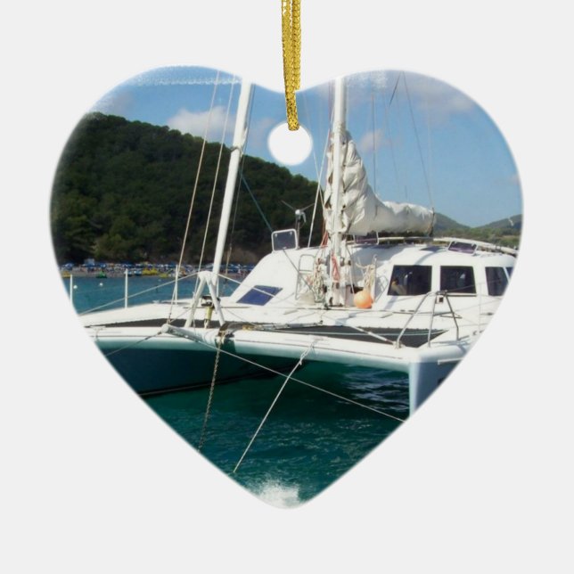 Ornamento do catamarã (Frente)