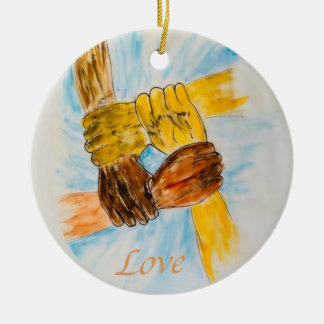 Ornamento do Círculo Cerâmico Unity