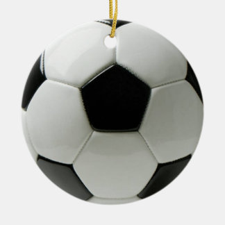 Ornamento do círculo da bola de futebol