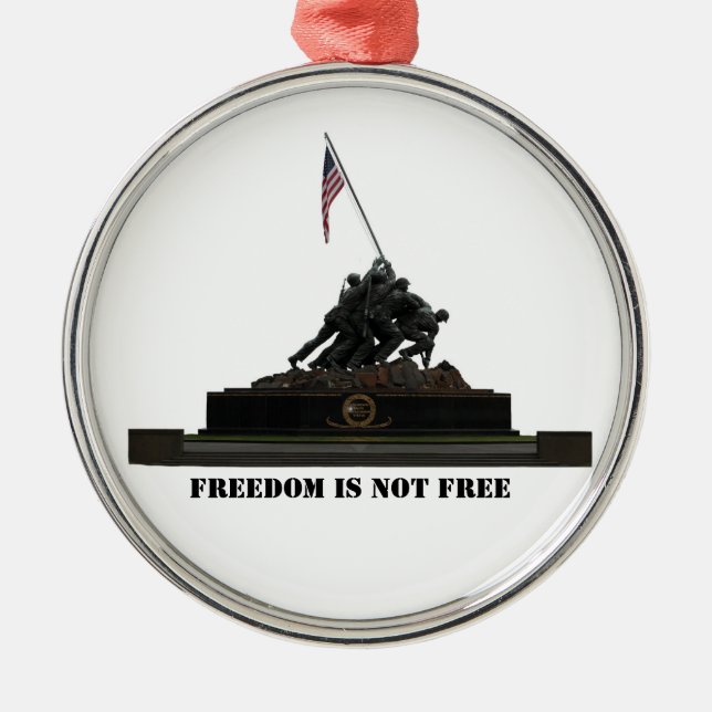 Ornamento do círculo do memorial de guerra do (Frente)