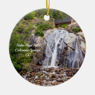 Ornamento do Círculo Rocky Helen Hunt Falls
