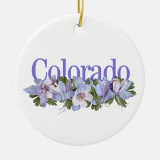 Ornamento do Colorado Personalizável com Columbine