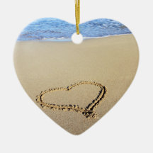 Ornamento do Coração e Beijo