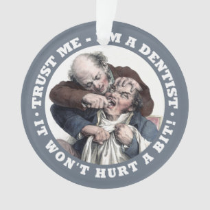 Ornamento do costume do humor do DENTISTA