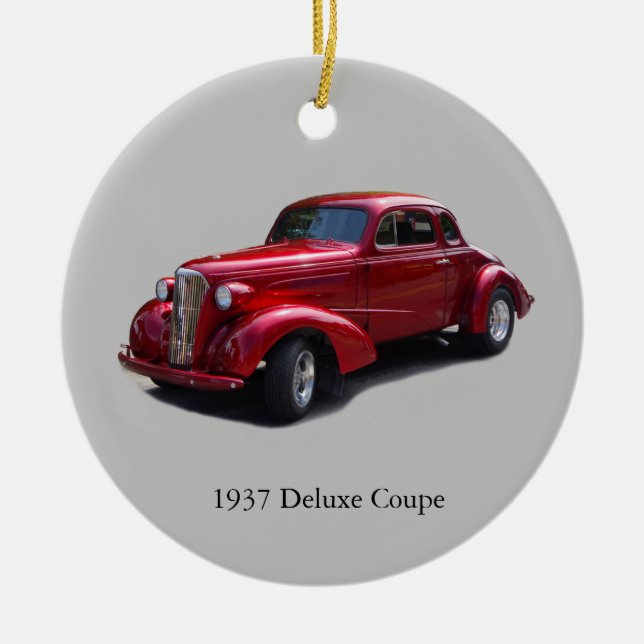 Ornamento do Coupe Deluxe de 1937 (Frente)