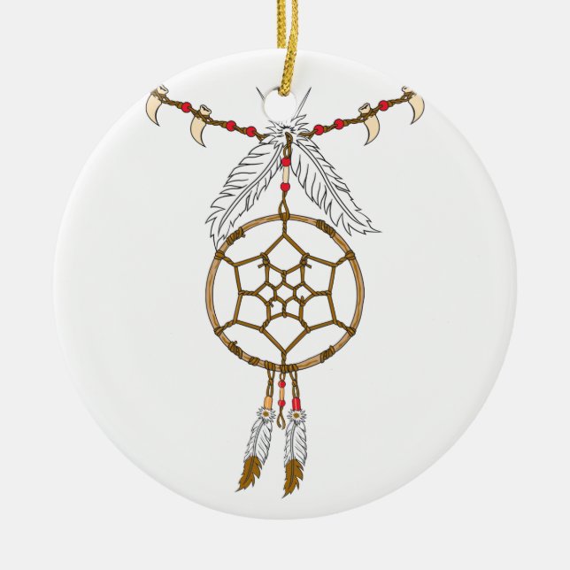 Ornamento do Dreamcatcher de arizona (Frente)