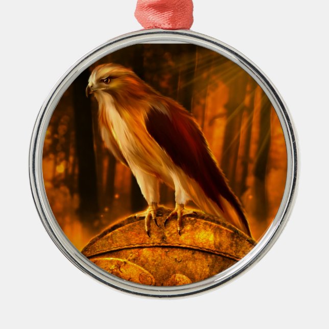 Ornamento do espírito do falcão (Frente)