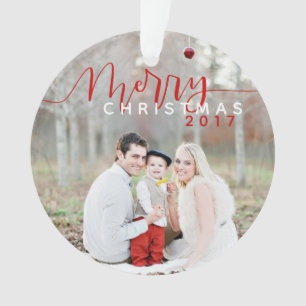 Ornamento do Feliz Natal