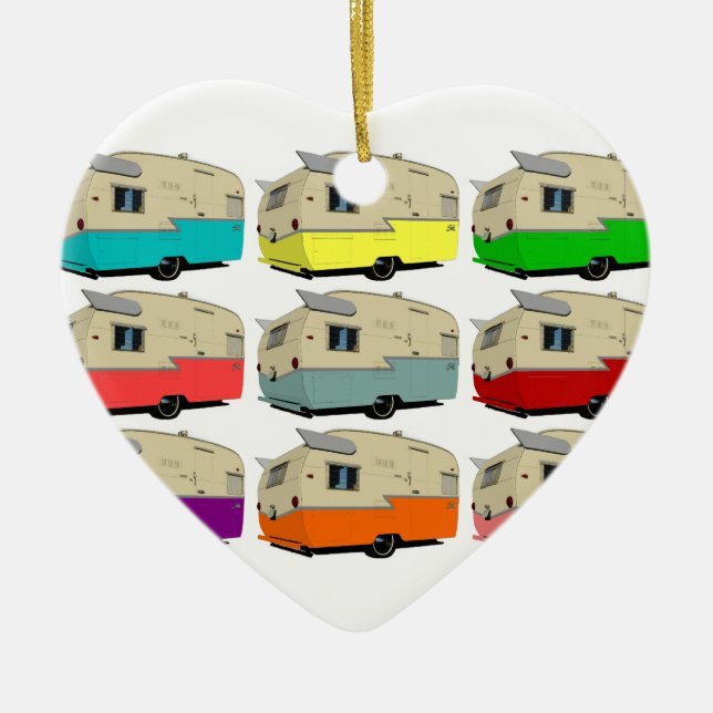 Ornamento do feriado do pop art de Shasta do (Frente)