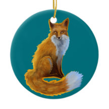Ornamento do Fox da floresta