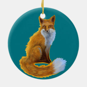Ornamento do Fox da floresta