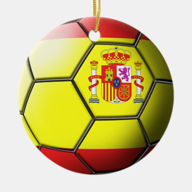 Ornamento do futebol da espanha (Frente)