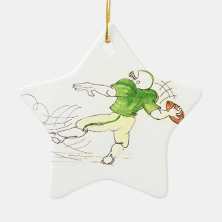 Ornamento do futebol do estratego