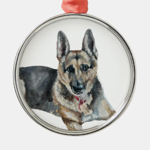 Ornamento do german shepherd