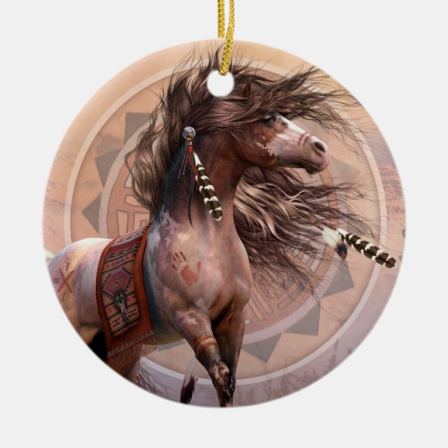 Ornamento do guerreiro do espírito (Frente)