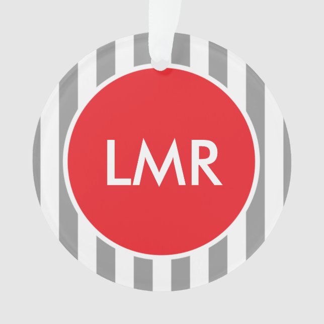 Ornamento do monograma (Frente)