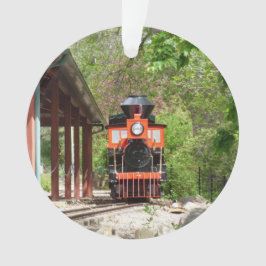 Ornamento do motor do trem