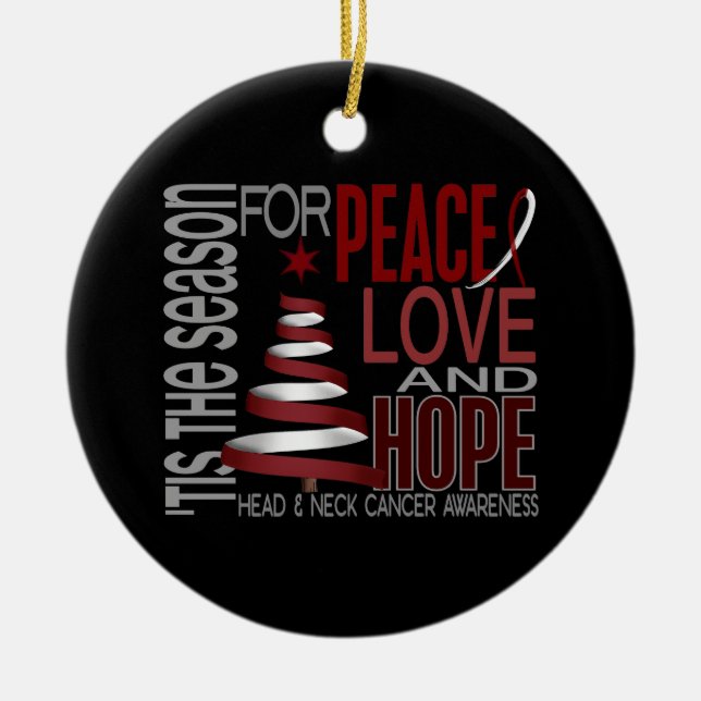 Ornamento do Natal 1 principal e de pescoço do (Frente)