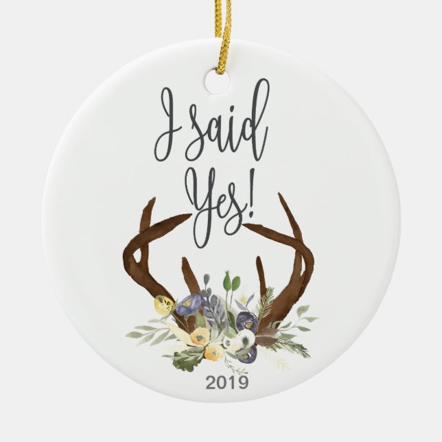 Ornamento do noivado (Frente)