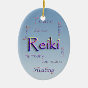 Ornamento do Oval de Reiki