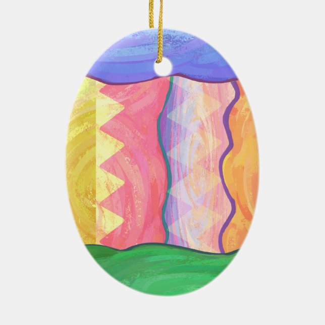 Ornamento do Ovo 4 de Páscoa (Verso)