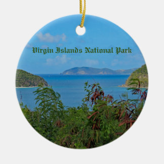 Ornamento do parque nacional de Virgin Islands