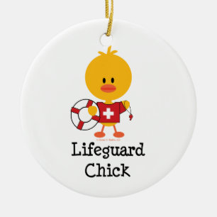 Ornamento do pintinho do Lifeguard