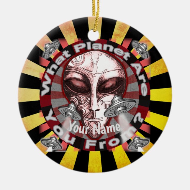 ornamento do Planeta alienígena (Frente)