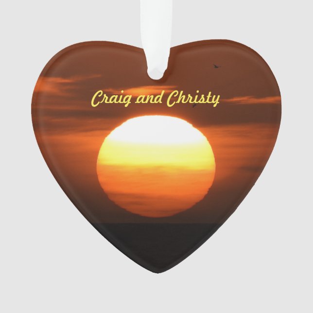 Ornamento do por do sol (Frente)