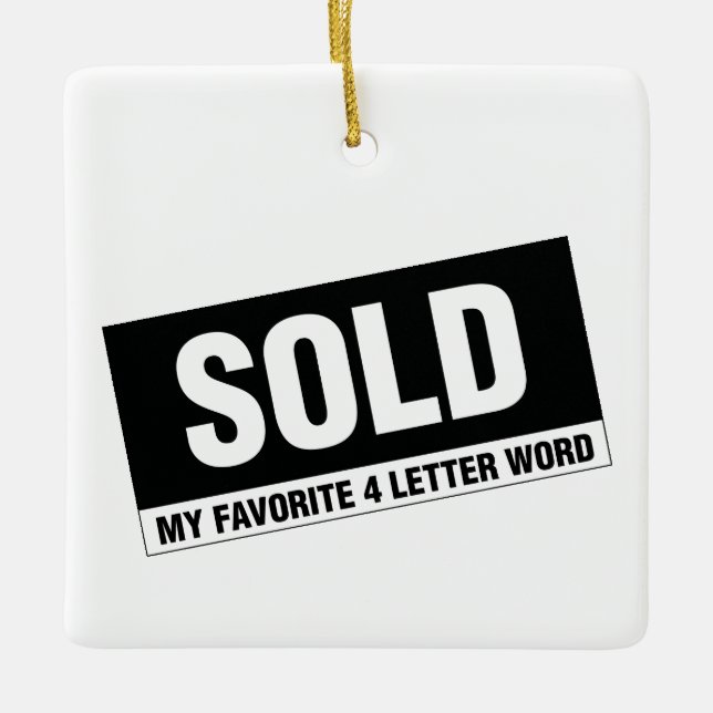 Ornamento do quadrado dos bens imobiliários (Frente)