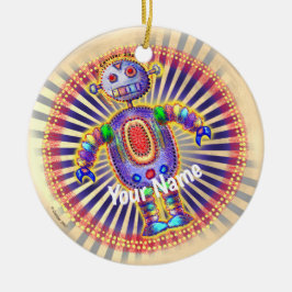 Ornamento do Rainbow Robot