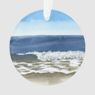 Ornamento do Seascape da aguarela