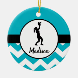 Ornamento do softball da cerceta