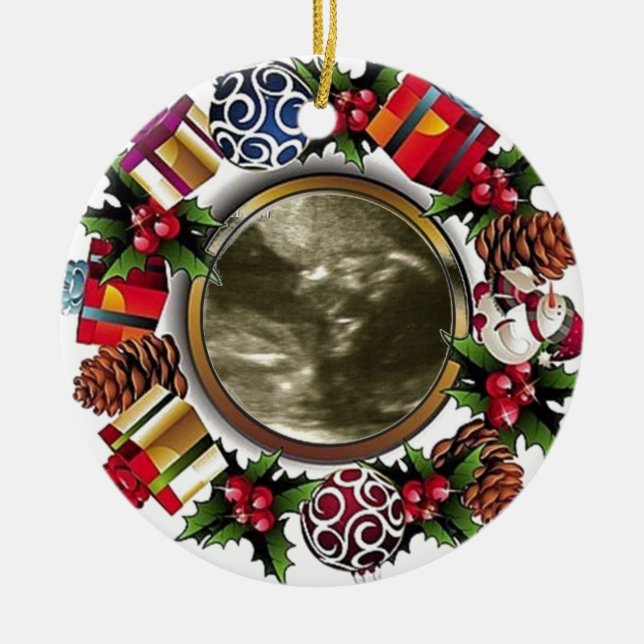 Ornamento do Sonogram (Frente)