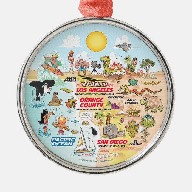 Ornamento do Sul da Califórnia (Frente)