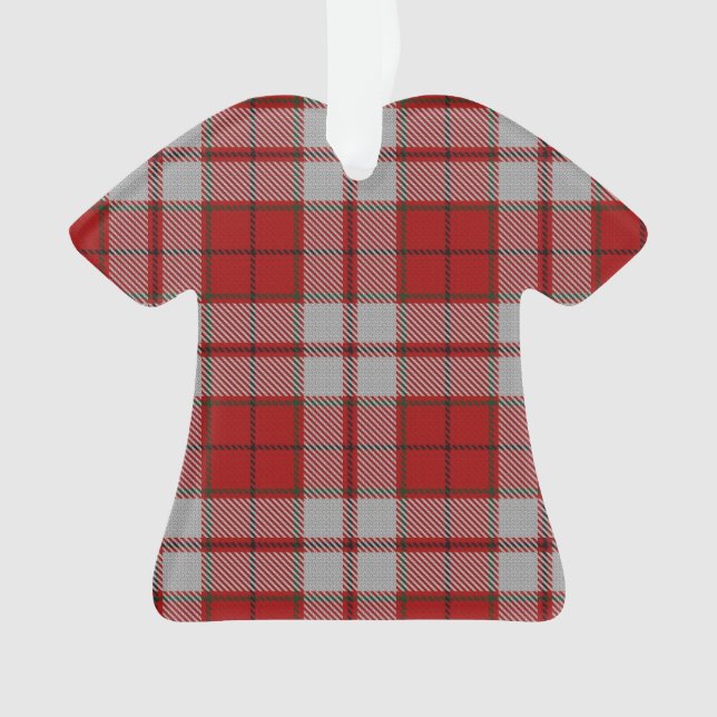 Ornamento do t-shirt do Tartan de Cameron (Frente)