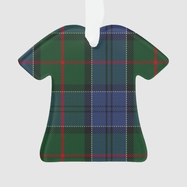 Ornamento do t-shirt do Tartan de Colquhoun (Frente)
