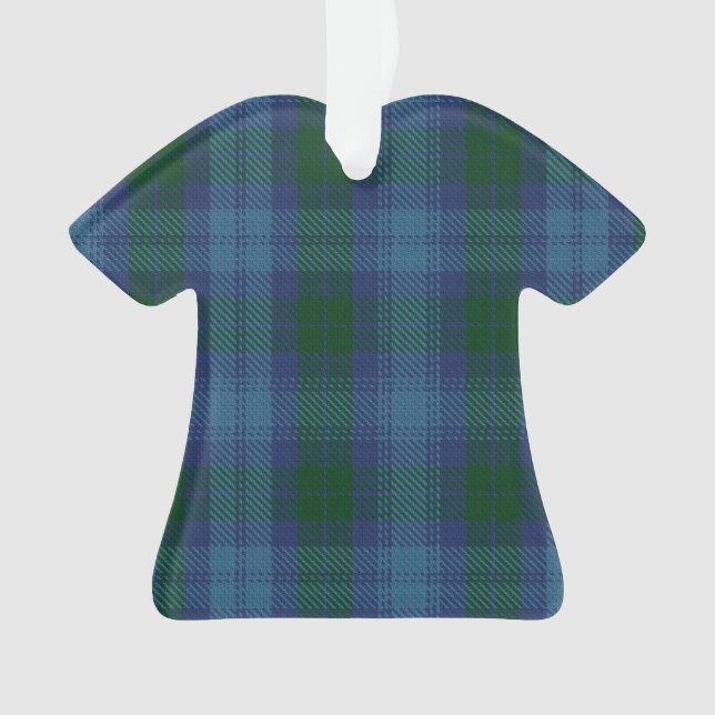 Ornamento do t-shirt do Tartan de Sutherland (Frente)