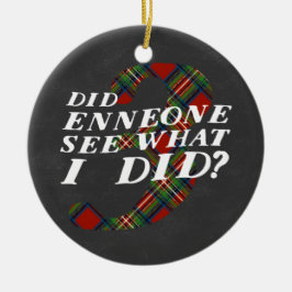 Ornamento do tema do Natal de Enneagram 3