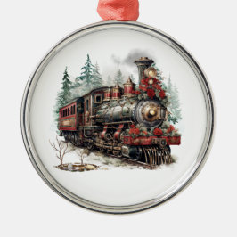 Ornamento do trem de Natal